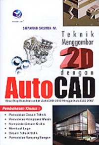 Teknik menggambar 2D dengan Autocad