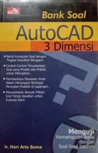 Bank soal Autocad 3 dimensi