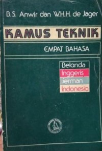 Kamus teknik : Empat bahasa