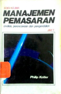 Manajemen Pemasaran Analisis, Perencanaan dan Pengendalian Edisi Kelima