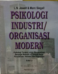 Psikologi industri/Organisasi Modern